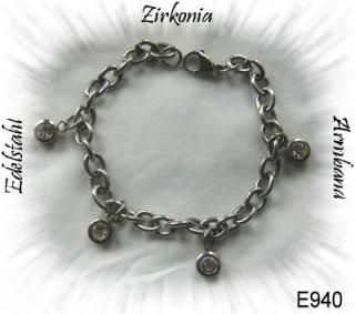 Superschönes Bettelarmband mit Zirkonia