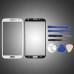 Samsung Galaxy Note 2 Display Glas weiss mit Werkzeug