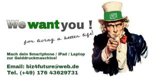 Mach dein Smartphone / iPad / Laptop zur Gelddruckmaschine!