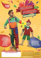 Kindergeburtstag feiern mit Clown Jochen