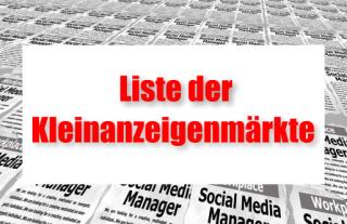 Die Kleinanzeigenmarkt-Liste