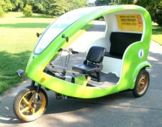 FREIZEITMOBIL GOLF CAR GOLFCART RIKSCHA TUK TUK E-BIKE ZUGMASCHINE