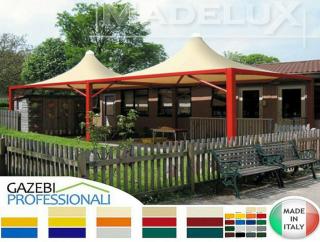 Pavillon Restaurant 7x5 personalisierte Farbe Pvc Café Pergola Lager Parkplatz