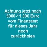 Steuerbonus bis zu 11000 Euro