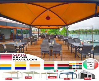 Pavillon Zelt Restaurant personalisierte Farbe Stahl Pvc Café 6x6 Garten Cafe ve