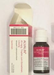 5 Stück Alvalin 40 mg/g Tropfen – 15-ml-Flasche, vorrätig (Haltbarkeit bis 2026)