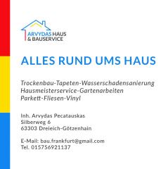 Renovierung aller Art vom Profi… .- Büro, Wohnung, Haus aus 1 Hand tel.015756921