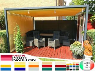 Pergola 5x4 Pavillon Zelt Restaurant personalisierte Farbe Stahl Pvc Café Garten