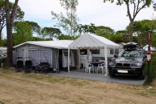 Wohnwagen in Italien auf dem Union Lido 5* zu vermieten