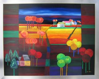 Gemalde ( Acryl auf leinen )