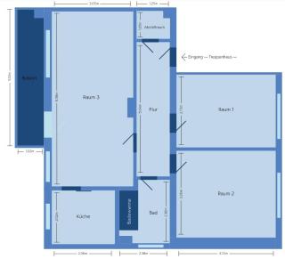 3 ZKB/ Balkon & Abstellkammer in ruhiger Lage zu vermieten!