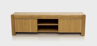 TV-BANK RTV-SCHRANK KOMMODEN EICHENHOLZ EICHENSCHRANK MASSIVHOLZ 160x55x40cm