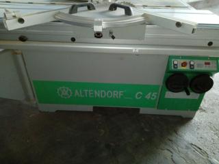 Formatkreissäge Altendorf C45 Bj.98 Motor 2021 Vorritzer Schlitten 3m Zubehör