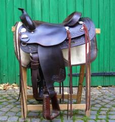 Westernsattel Wildhorn by Busse Semi (fast neu) Quarter Raum Giessen