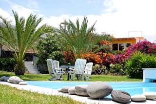 Teneriffa Urlaub - Ferienhaus El Jardin mit Pool und Meerblick