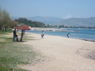 Griechenland in Nea Makri (Marathon) Bauland in einer schoenen ruhigen Lage zu v