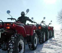 Quad / ATV Schneetour