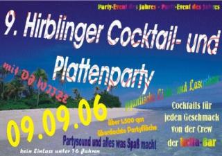 9. Hirblinger Cocktail- und Plattenparty