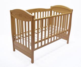 Babybett aus massivem Buchenholz. Sonderangebot-mit Zustellung. Preissturz