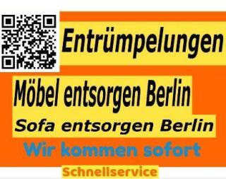 Berlin Sofa Entrümpelung pauschal 80 € T. 03060977577 Entrümpelungen