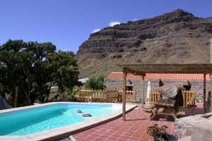 Urlaub auf der Kanaren Insel Gran Canaria - Landhaus Tasarte mit Pool