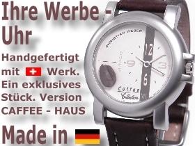 Unikat Werbe - Armbanduhr