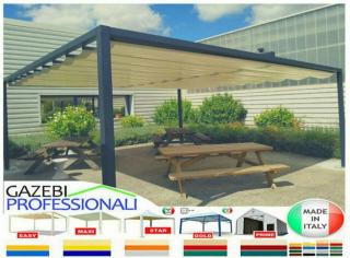 Pergola 4x4 Pavillon Zelt Restaurant personalisierte Farbe Stahl Pvc Café Garten