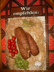 Eichsfelder Wurstspezialitäten, Feldgieker, Stracke,Hausmacher Wurst im Glas ode