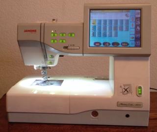 Janome Memory Craft MC11000 Special Addition Sewing Machine