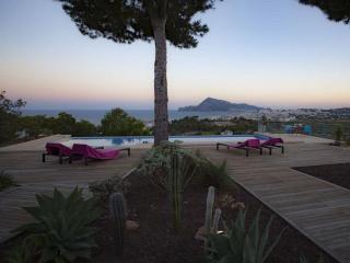 Spanien Ferienhaus Costa Blanca bei Altea mit privatem Pool und Meerblick mieten