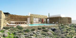 Designer Villa auf einer privaten Halbinsel zu vekaufen, Tinos - Greekproperty24