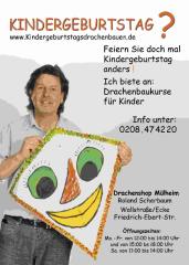 Kindergeburtstag-NRW-Duisburg-Oberhausen-Mülheim-Düsseldorf-Moers-Essen im Drach