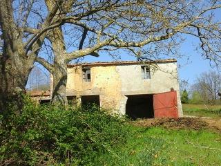 Rustico mit Panoramalage und Blick bis zum Meer Toskana