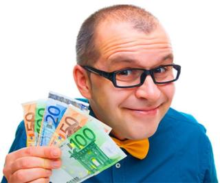 Ernsthaftes Kreditangebot Geld leihen, um dringend zu helfen.