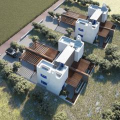 Neubau traditionelles Energiesparhaus auf Naxos