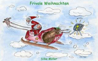 Frivole Weihnachten, ein Comic-Heft mit 24 frechen Bilderwitzen