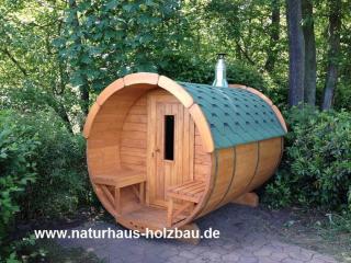 Fass Sauna, Gartensauna, Aussensauna, Saunafass, Holzfasssauna, Sauna, ..