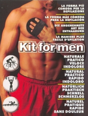 KIT FOR MEN und Epilsoft die natürliche Art der Haarentfernung ohne Schmerzen