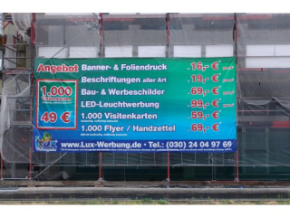 Super gute Immobilien Makler Schild & Bannerangebote, Bauschilder, Anhängerwerbu