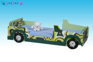 Auto Kinderbett Comouflage Jeep