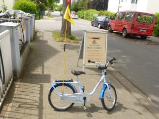 (256) PUKY 18 Zoll mit Rücktrittsbremse tiefer Einstieg