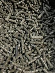 Sonnenblumenschalen Pellets 8 mm Brennstoff