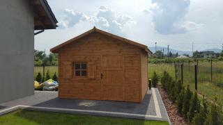 GARTENHAUS WERKZEUGSHAUS FERIENHAUS HOLZSCHUPPEN 3, 5x3, 5m