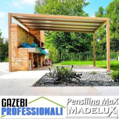 Pavillon 4x5 Terrassendach Restaurant personalisierte Farbe Pvc Café Pergola