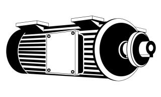 Elektromotor durchgebrannt Schnellläufer Motor 5, 5 KW Elektromotor, 2950 U/ m, 