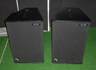 2 - Nexo PS 15 Topteile/Floormonitore im Haubencase 