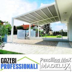 Pavillon 6x6 Terrassendach Restaurant personalisierte Farbe Pvc Café Pergola