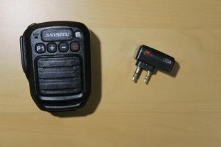 ANYSECU Bluetooth PTT Mikrofon / Lautsprecher