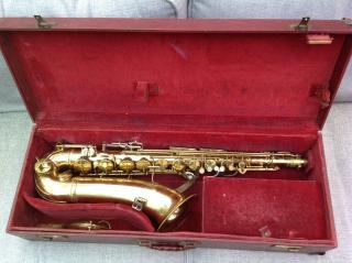 Conn 10M Tenorsaxophon Sax von 1946 gerollte Tonlöcher