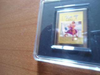 1/ 500 Goldbarren OZ. 1X Pin Up Ricky+ 1X Amber + Zertifikat